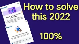 how to get real get started option on facebook locked account || how to unlock facebook account ||