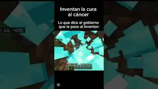 Inventan la cura al c&aacute;ncer... #humor #minecraft #memes