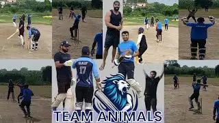 Sunday Cricket with Team Animals! | Full Match Highlights | Team Animals Vs Madhav X1