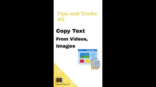 How to COPY TEXT from Video, Image, Screen shared | Tips and Tricks | TechnonTechTV