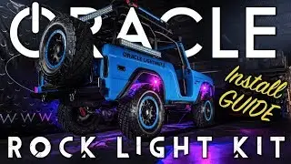 ORACLE Lights RGB Rock Light Kit Install Guide + Overview
