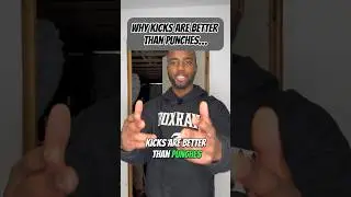 Kicks are better than punches&hellip;