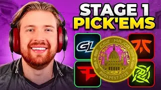 Мои PICK'EMS для мейджора StarLadder Budapest 2025!