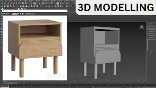 أسهل طريقة لعمل 3D MODELLING داخل 3DS MAX