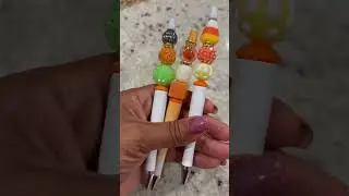 Fall/Halloween Beaded Pen Collection #halloween #fall #gifts #stationary #pen  www.justyesther.com