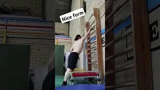 CTI nice form #cti #calisthenics #static #isometric #shortsfeed