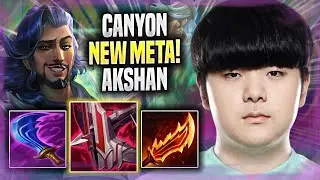 CANYON AKSHAN! - DK Canyon Plays Akshan JUNGLE vs Lee Sin! | Season 2022