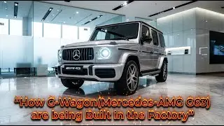 G-Wagon(Mercedes-AMG G63) Is Built in the Factory | Luxury SUV Manufacturing Process