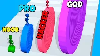NOOB vs PRO vs HACKER vs GOD - Layers Roll