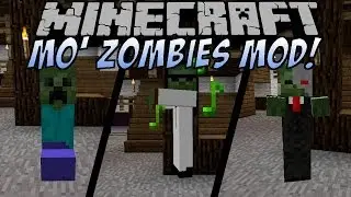 Minecraft MO' ZOMBIES MOD [Deutsch]