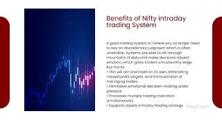 NIFTY INTRADAY TRADING SYSTEM VS  MANUAL TRADING USING QUANTZEE INDICATORS  WHICH ONE SHOULD YOU CHO