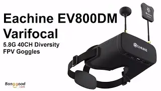 Eachine EV800DM Varifocal 5.8G 40CH Diversity FPV Goggles