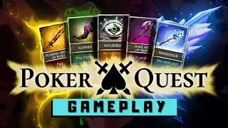Poker Quest Gameplay :: New Roguelike Card Game - The First Look【 PC 】 Steam 2021