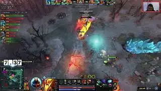 🔥TOPSON EMBER SPIRIT THE MIDLANER🔥DOTA 2 PATCH 7.37🔥