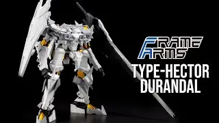 Frame Arms Type-Hector Durandal [Kotobukiya Product Preview] USA Gundam TV!