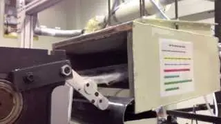Label Matrix Waste Removal System in Action!