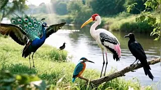 Iconic Birds of India - Healing Nature Sounds - No Music