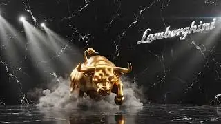 AI generator Lamborghini animation video 👀✨