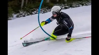 2024.12.05. Benjamin Szollos  Slalom training filmed by  GoPro12 (Cath Me If You Can)