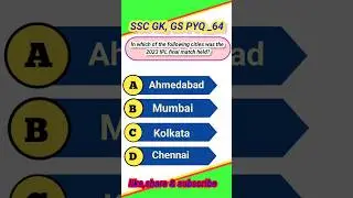ssc gk,gs pyq_part_64#shorts#sscpyq#sscquestion#sscgkgs#sscexams#trendingvideo#ssccgl#sscmts2024gkgs