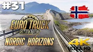 🚚[EURO TRUCK SIMULATOR] JE D&Eacute;COUVRE LE DLC NORDIC HORIZONS TRAJETS 31 4K60 FR (PC)