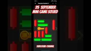 Hamster Kombat 25 September Key Game Solved #hamsterkombat#viral#short#shortvideo