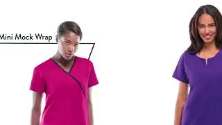 Womens' Scrub Tops Range by Cherokee Workwear