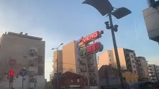 Lepote Srbije, Beograd, Vozdovac, voznja niz Vojvode Stepe u spicu, o trgovinskim lancima u Srbiji