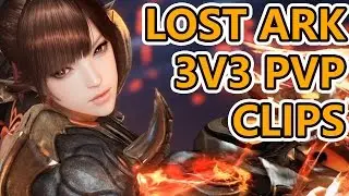 Lost Ark Online CBT PvP 3v3 Gameplay Clips (로스트아크)