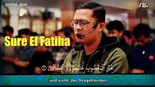 Sure Fatiha mit &Uuml;bersetzung auf Detusch | Koran Rezitationen