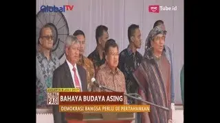 Budaya Asing Masuk Indonesia, Wapres Himbau Masyarakat Bangun Budaya Kebersamaan - BIP 09/07