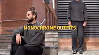 MONOCHROME LOOKBOOK | 3 Simple Outfits | Men's Fashion 2020