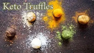 Easy Keto Dessert Recipe | 6 Flavors of Keto Truffles | 3 Minutes recipe
