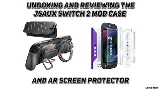Funda JSUAX Mod + Protector de pantalla AR (Desempaquetado/An&aacute;lisis)