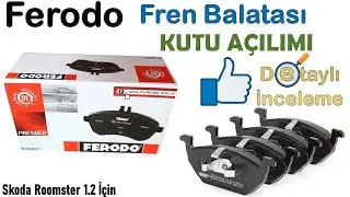 Ferodo Fren Balatası İnceleme (Skoda Roomster 1.2 İçin)