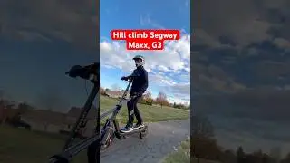 Segway Max G3 Hill climb test, ￼￼