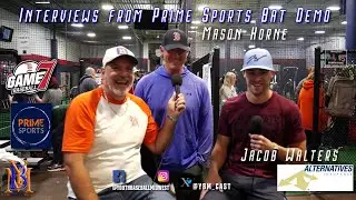 Interviews from Bat Demo day, Reps from LS, Jaw Bats, DeMarini, Marucci, and Victus | Baseball Talk