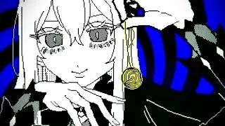【リゼロ手描き】ガッチュー！ / Lavender Town meme【うごメモ】【Flipnote3d】