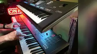 Jazzbois - Mellow high cover / live performance / Akai MCP / Kurzweil K2700 / Yamaha Genos