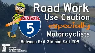 I-5 Paving &ndash; Motorcycle Safety