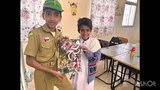 اليوم العالمي للغة العربية تحت إشراف معلمات الفنون التشكيلية