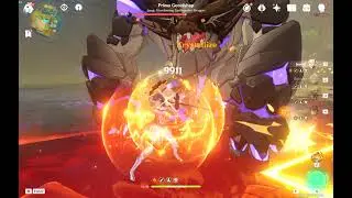 Physical Jean (Blacksword) showcase with Bennett Xinyan Zhongli