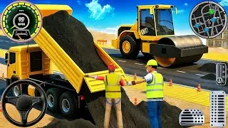New City Road Construction Simulator Game 3D - Real Drive JCB & Dumper Truck Game Part -3