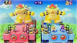 Mario Party Superstars - All 2 vs. 2 Minigames (Master Difficulty) (Luigi Gameplay)