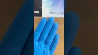 FINITEX 3.2 Mil Blue Nitrile Gloves with Textured Fingertips for Superior Grip #nitrilegloves
