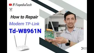 Repair Modem TP-Link TD w8961n rev 1 0