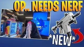 Ninja REACTS to the *NEW* Burst SMG! (EXTREMELY OP)