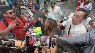 🚨ANGELICA RIVERA SE ANGUSTIA TRAS CAIDA DE SU HIJA SOFIA 🚨 TROPIEZA AL SER ABORDADA POR LA PRENSA 