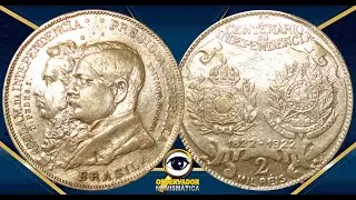 2.000 R&Eacute;IS PRATA 500 OU 900 ?. 1822 a 1922.
