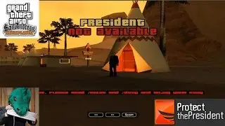 GTA SA | SA-MP | Protect The President | How to Play PTP